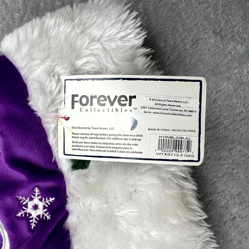 Forever Collectibles Los Angeles Lakers NBA Pom Pom Santa Claus Hat Lot Of 2